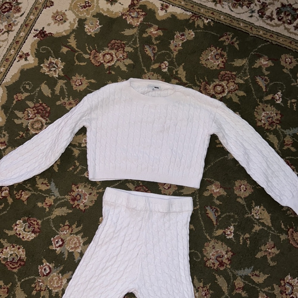 Fashion nova knit jogger set